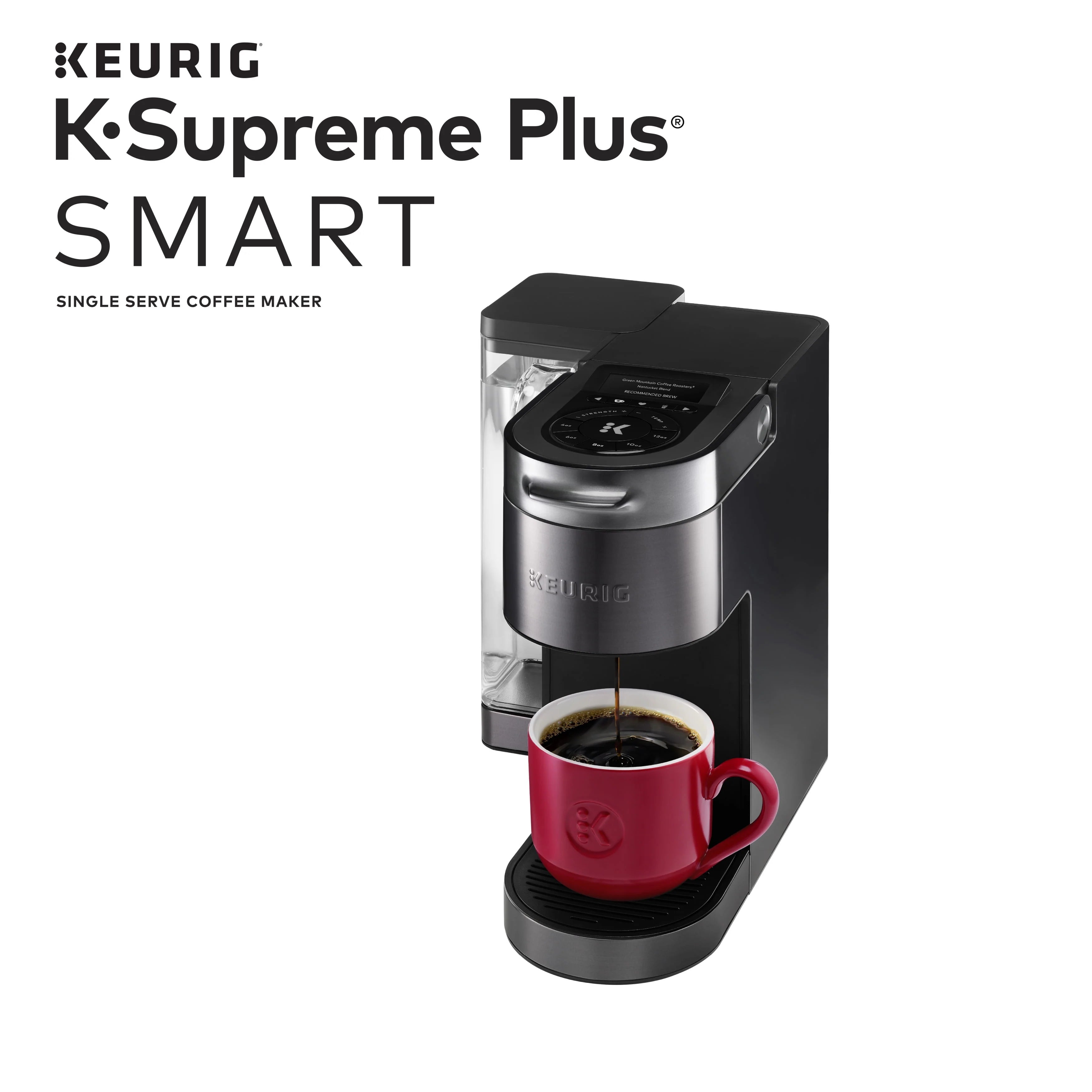 Black Single Serve K-Cup Pod Coffee Maker O468