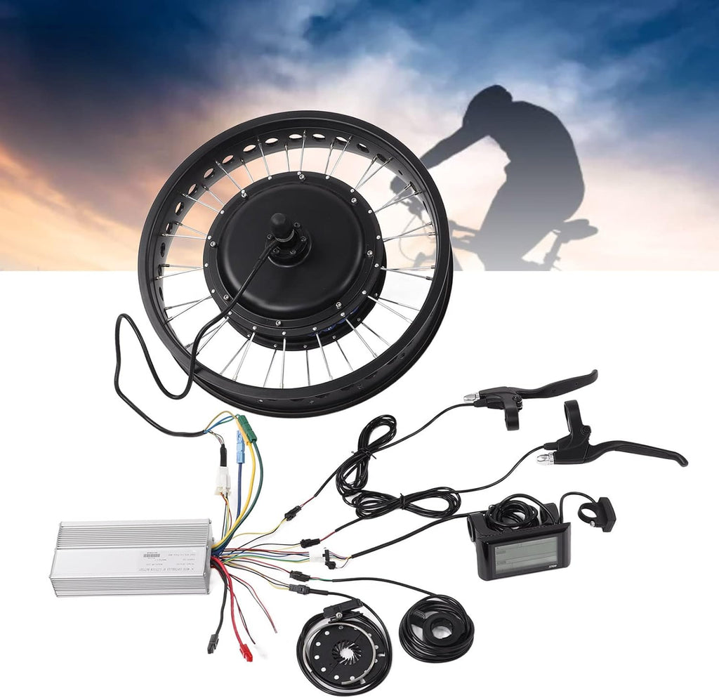 20 Inch 1500W Electric Bike Conversion Kit with Controller M779314