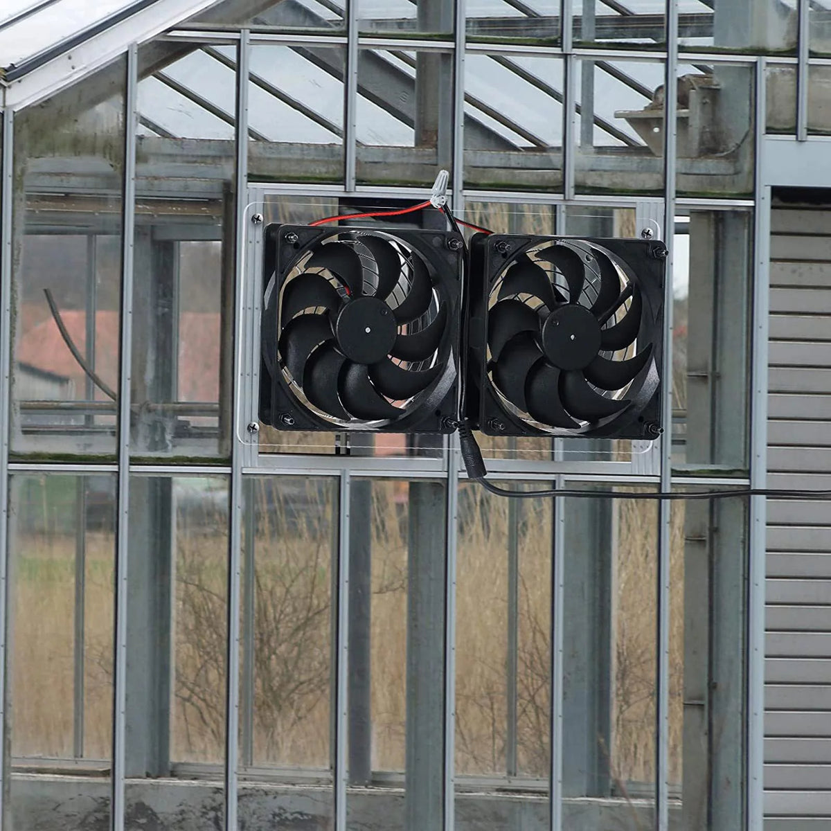 Waterproof Solar Exhaust Fan Extractor Ventilation Portable N482