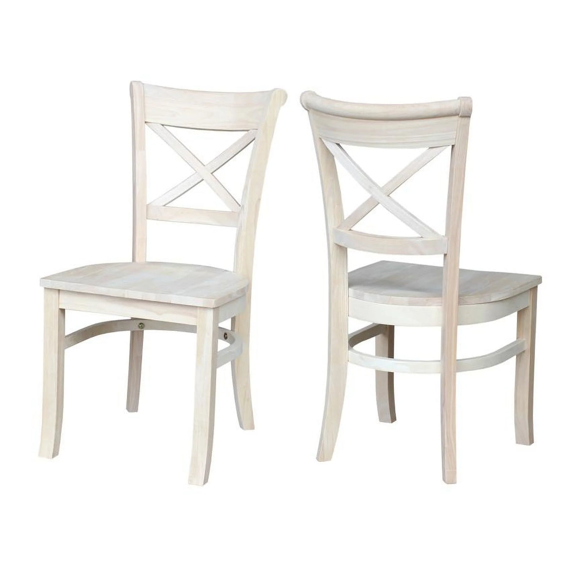 Set of Two X-Back Chairs D91826
