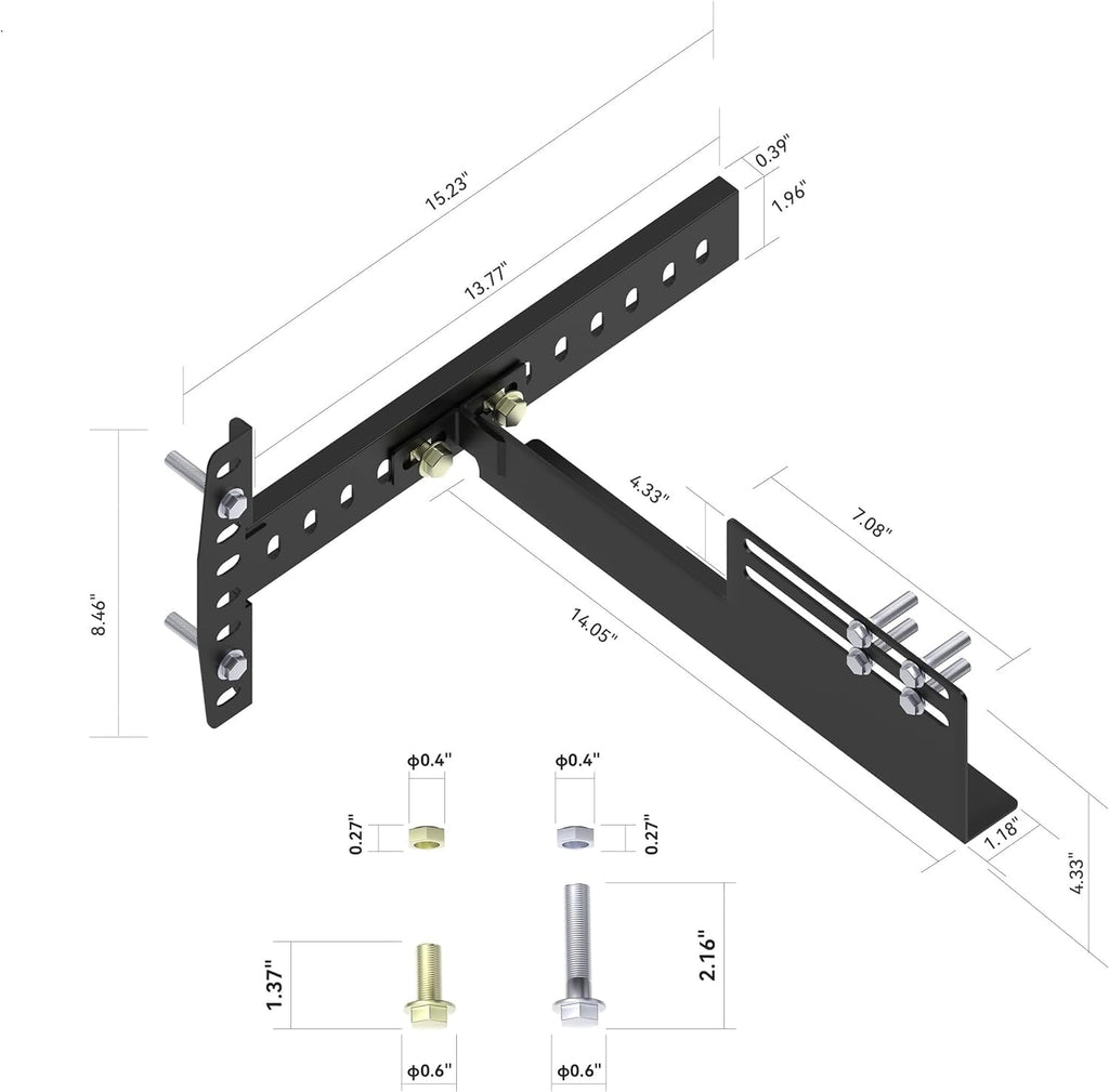 Adjustable Base Headboard Brackets U88073
