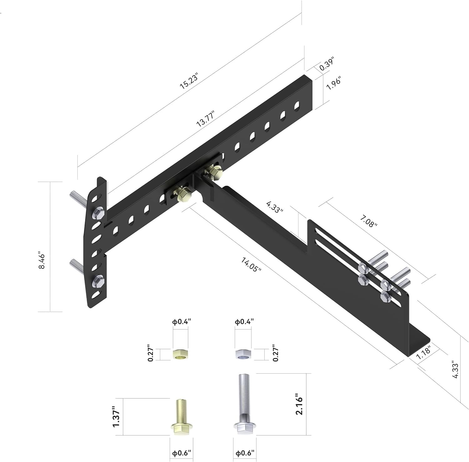 Adjustable Base Headboard Brackets U88073