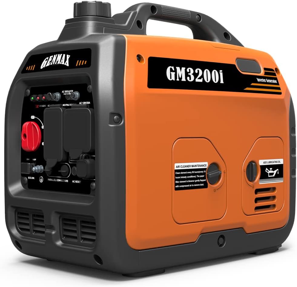 Inverter Generator, Gas Powered, Ultra Lightweight Y28204