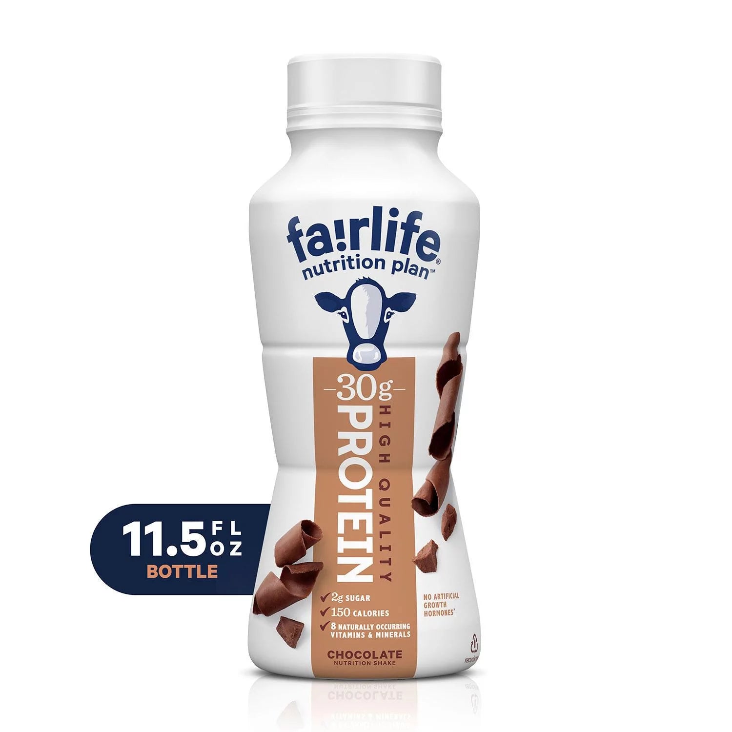 12 Pack 11.5 fl oz Chocolate Protein Shake Z542