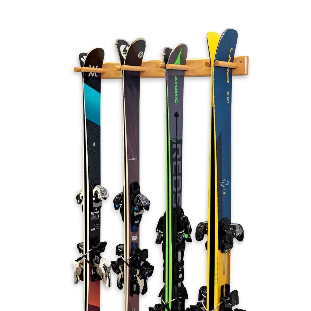 4 Pairs Ski Wall Rack B470