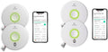 Smart Smoke & CO Detector Hardwired 2 Pack D539958