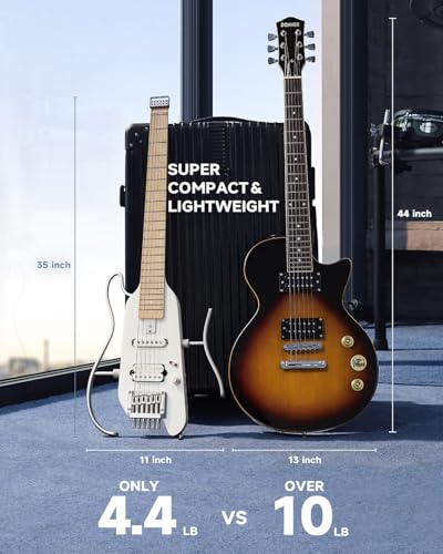 Metallic White Electric Guitar Kit W985