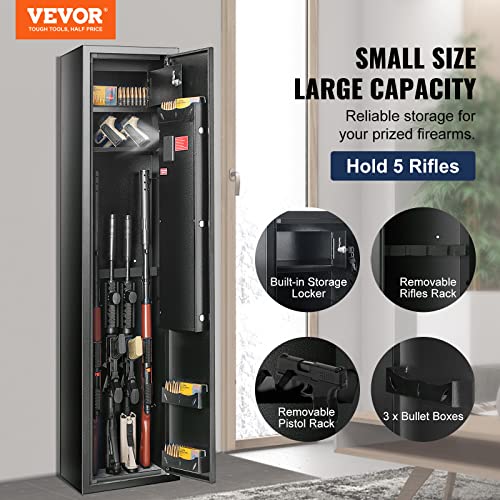 3-4 Rifles Gun Safe with Digital Keypad T1354