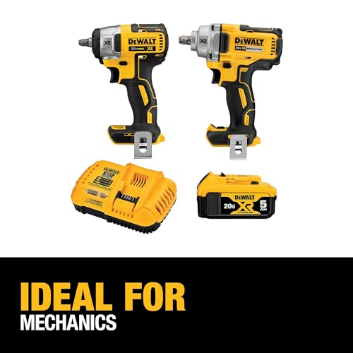 20V MAX Cordless Impact Wrench Combo Kit with 5ah Battery and Charger C6832