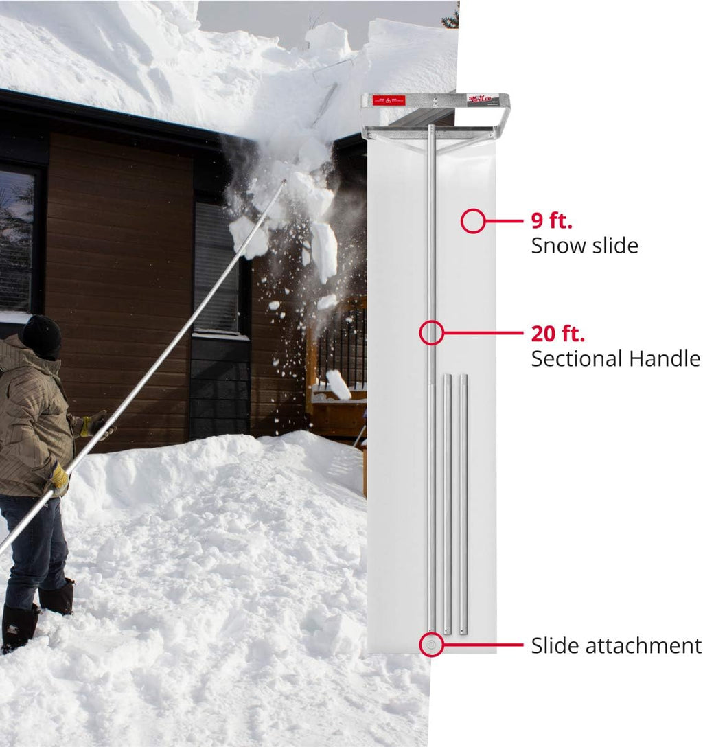 20 ft. Reach Aluminium Roof Snow Removal Tool C37409