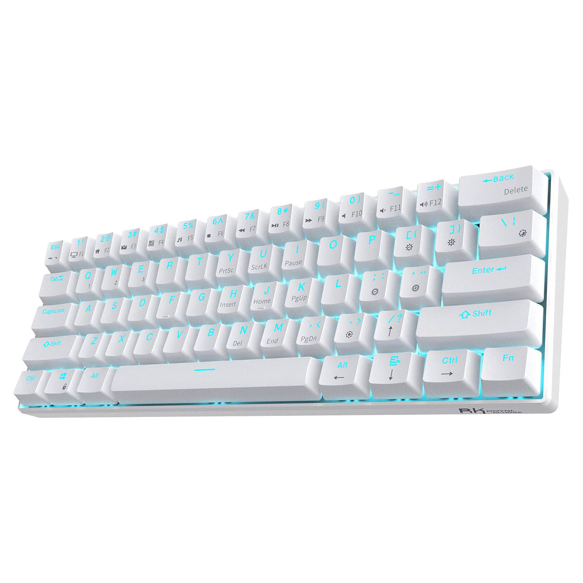 White 61 Keys Wireless 60% Mechanical Keyboard Z834391