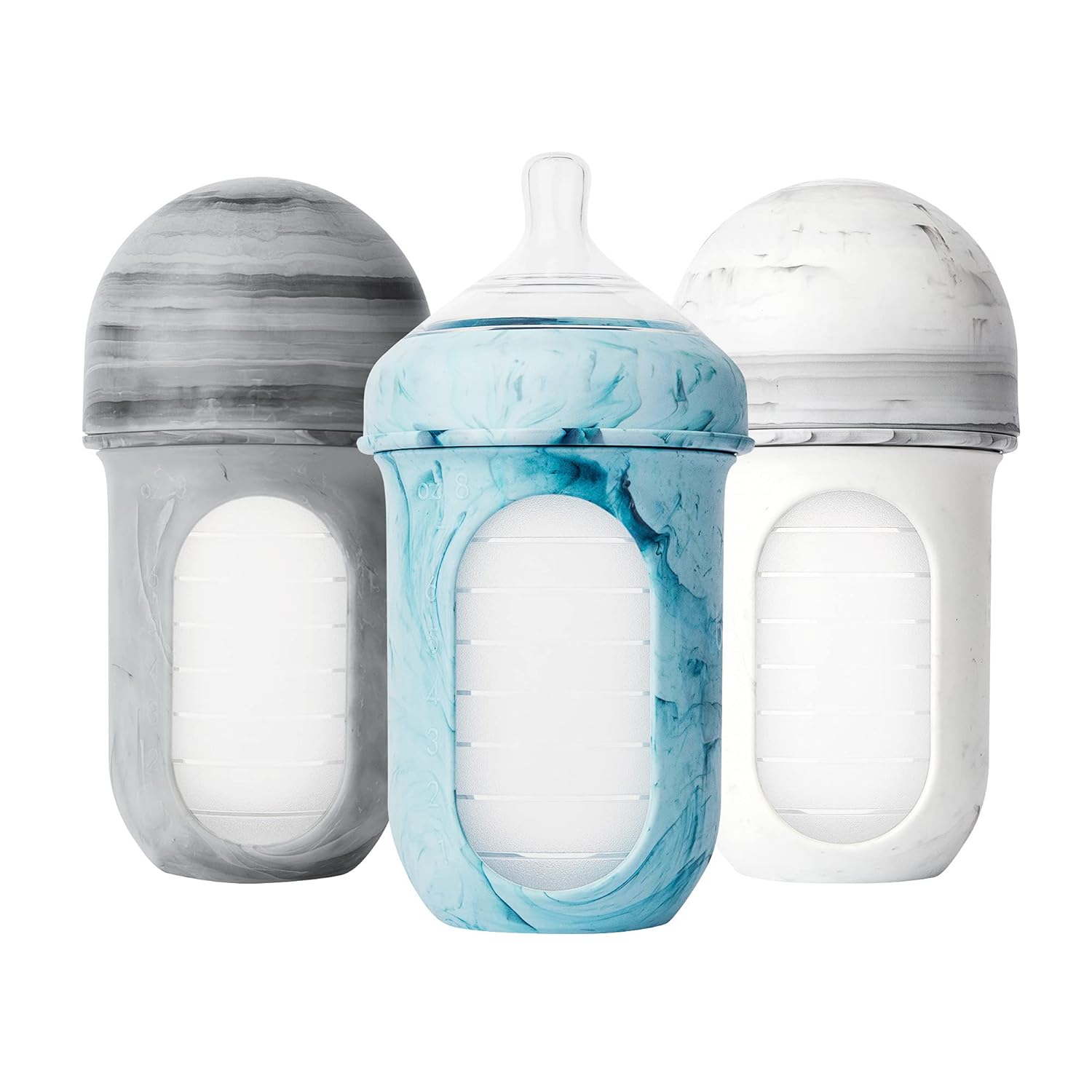 Reusable Silicone Baby Bottles with Pouches L3262
