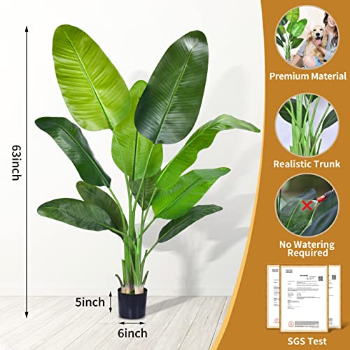 6FT Artificial Areca Palm Tree in Pot D280