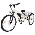 24"&26" 3 Wheel Mountain Electric Bicycle with Basket B60555