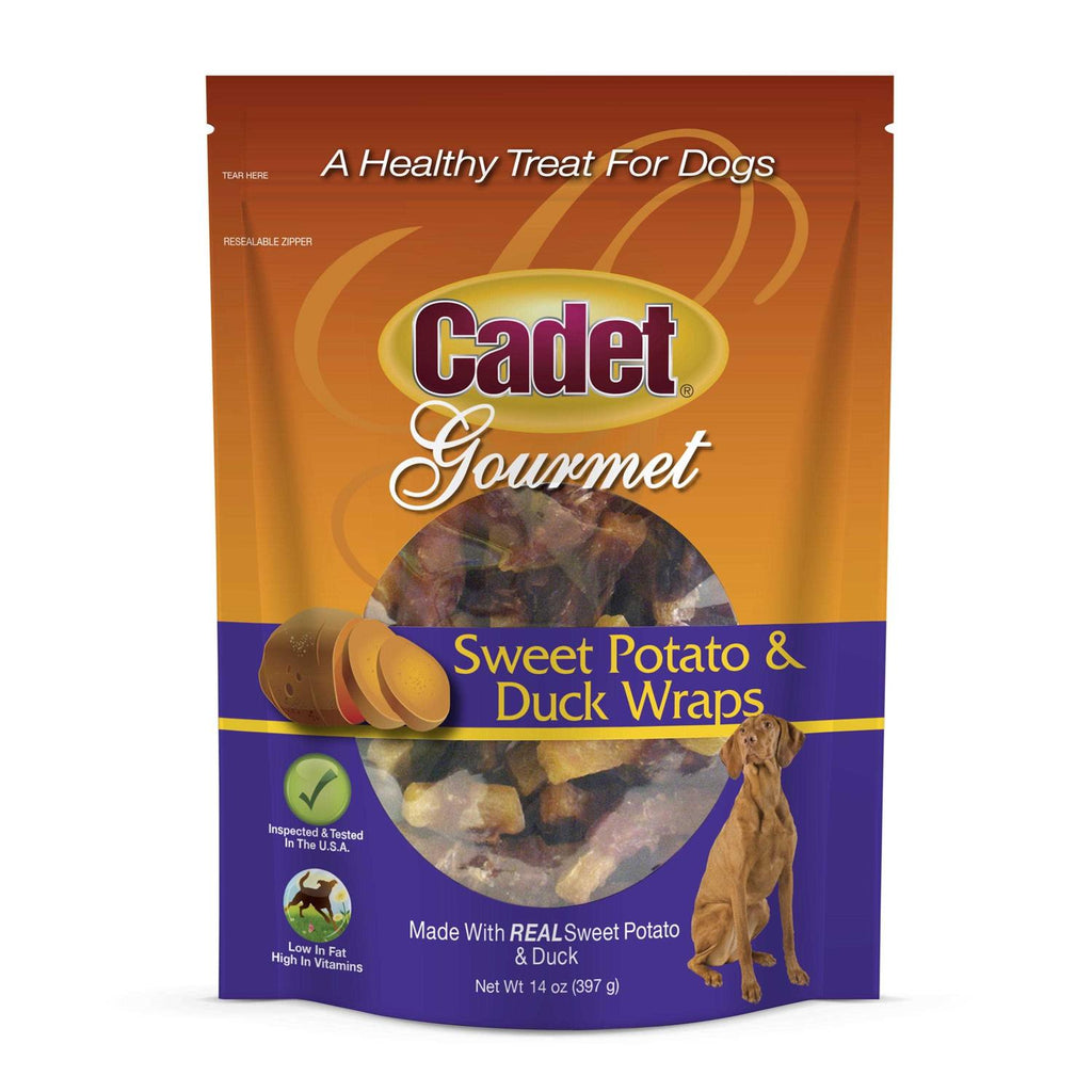 Sweet Potato & Duck Wraps Dog Treats F4609