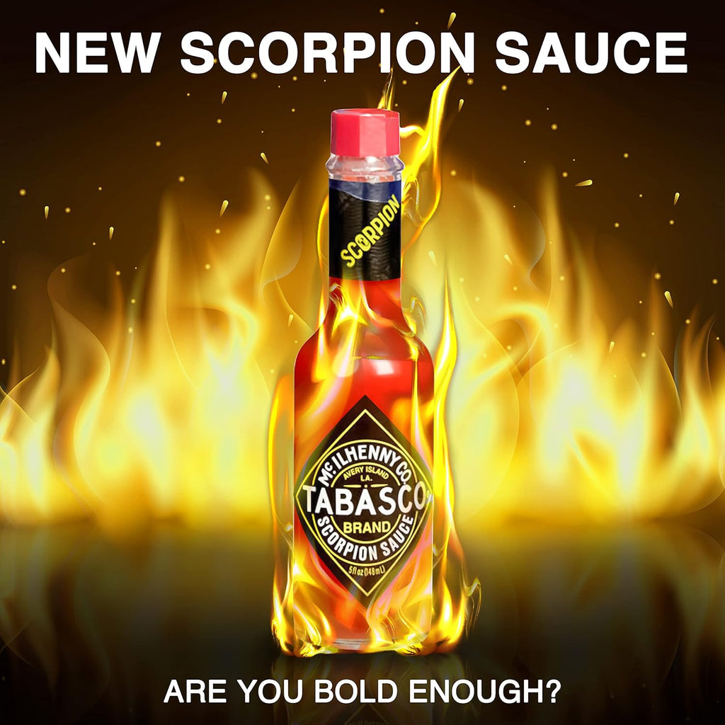 Tabasco Hot Sauce Scorpion Variety Pack 2 oz Bottles F69478