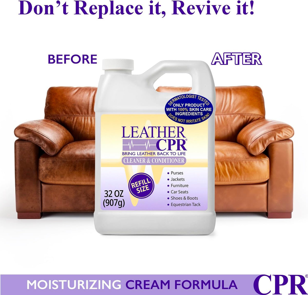 2-in-1 Leather Cleaner & Conditioner (32oz) I9836