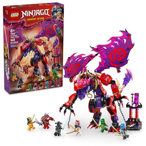 Thunderfang Dragon of Chaos Building Toy with 6 Minifigures and Poseable Dragon Figure B12017