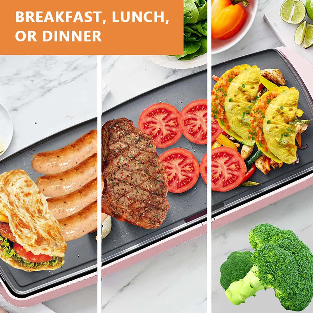 Extra Large Ceramic Electric Griddle Nonstick (20") N469