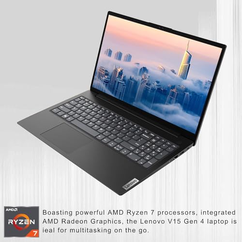 15.6" FHD Display AMD Ryzen 7 7730U 40GB RAM 1TB SSD Black Laptop J273653