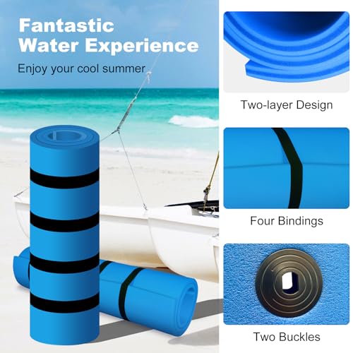 9 Ft x 6 Ft Foam Floating Water Mat I705682
