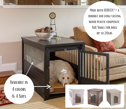 Dog Crate End Table with Stainless Steel Tubing W125045