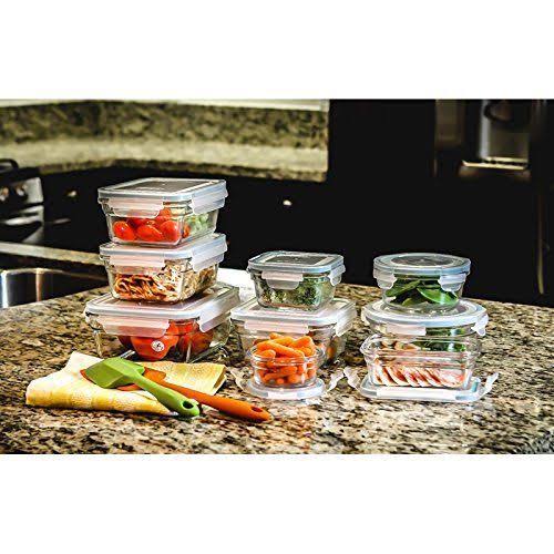 18-Piece Oven Safe Glass Container Set J530