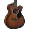 Solid Top Mahogany Auditorium Acoustic-Electric Guitar Edge Burst D553257
