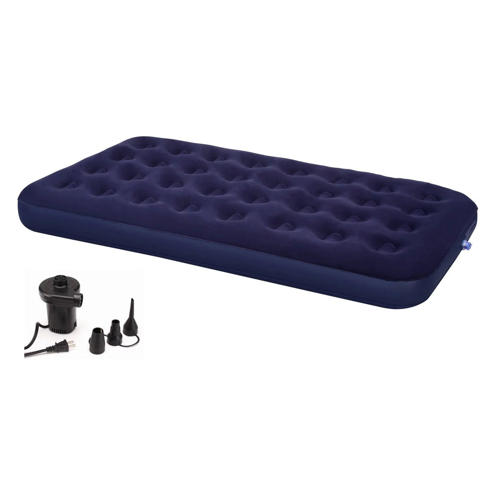 Twin Air Mattress with Electric Air Pump G9373