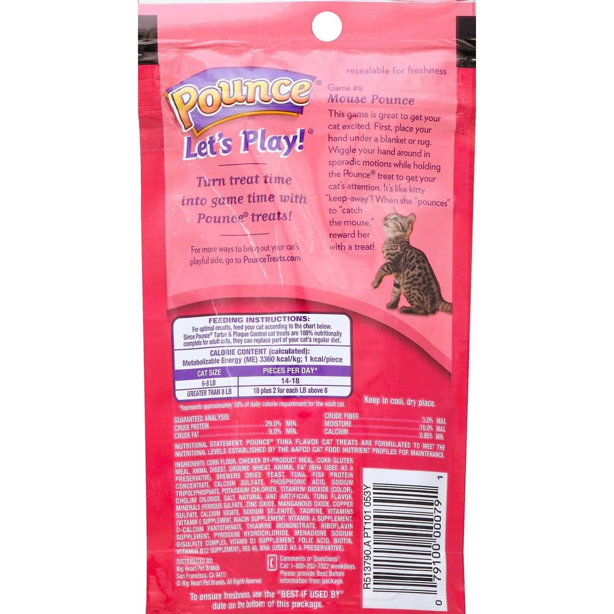 Tartar Control Crunchy Tuna Flavor Cat Treats K269