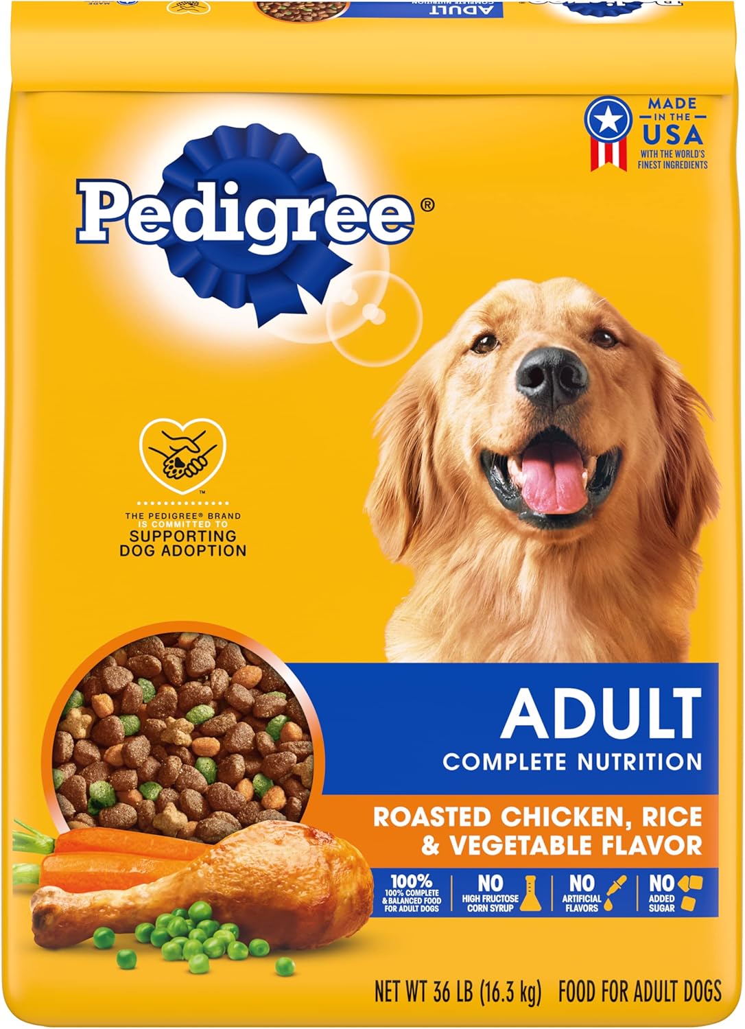 36 lb. Dry Dog Food Roasted Chicken Rice & Vegetable Flavor X854923