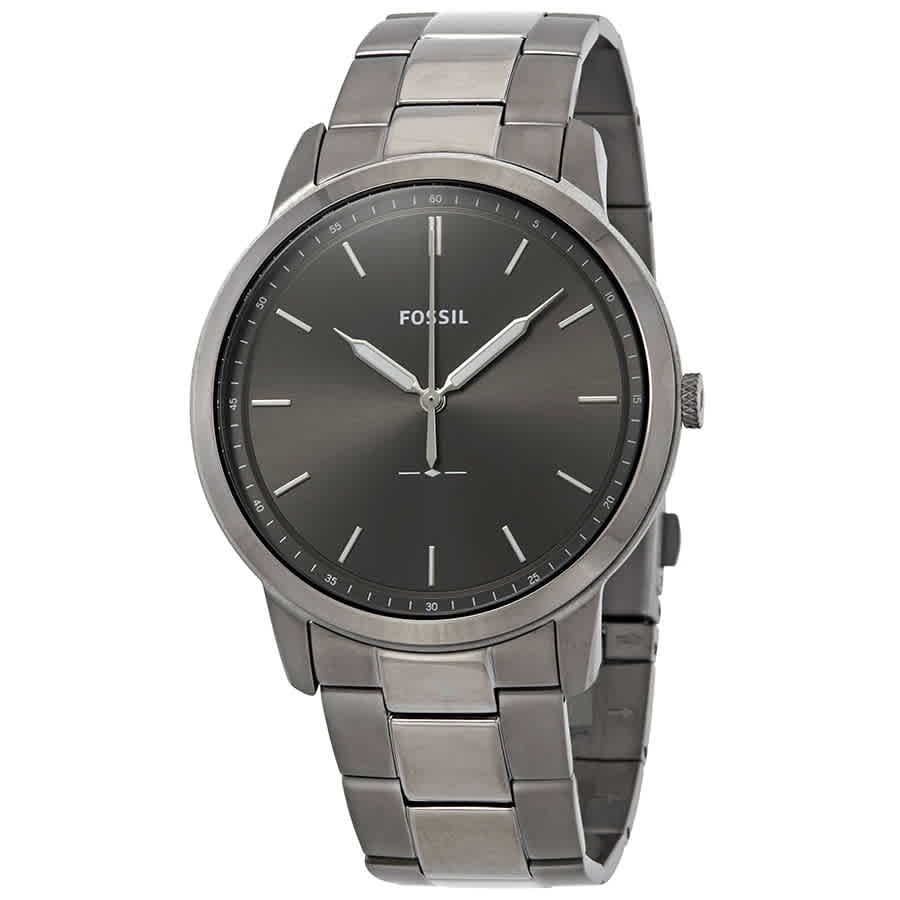 Smoke-Tone Stainless Steel Watch Y6510