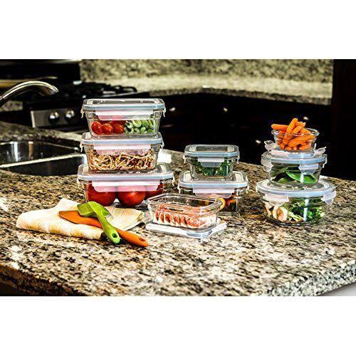 18-Piece Oven Safe Glass Container Set J530