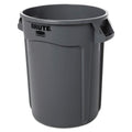 32 gallon Gray Commercial-Grade Trash Can R288