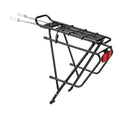 Black Durable Bike Cargo Rear Rack with Reflector O915888