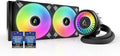 Black 280 CPU AIO Water Cooler J8676