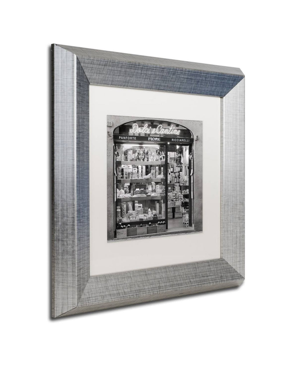 Contemporary Matted Framed Art V253