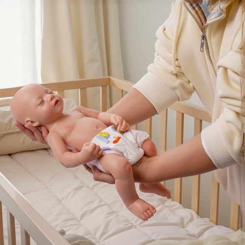 16 Inch Full Platinum Silicone Reborn Baby Doll K19365