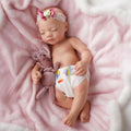 16 Inch Full Platinum Silicone Reborn Baby Doll K19365