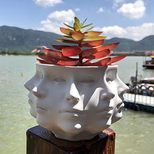 Small Face Planter Vase Indoor Plant Pot V188872