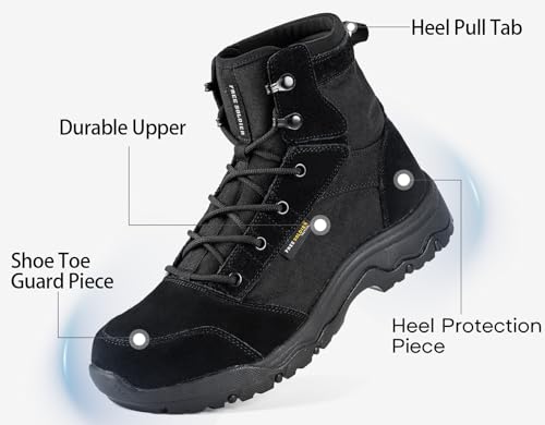 Men's Tactical Hiking Combat Work Boots 6 Inches H463