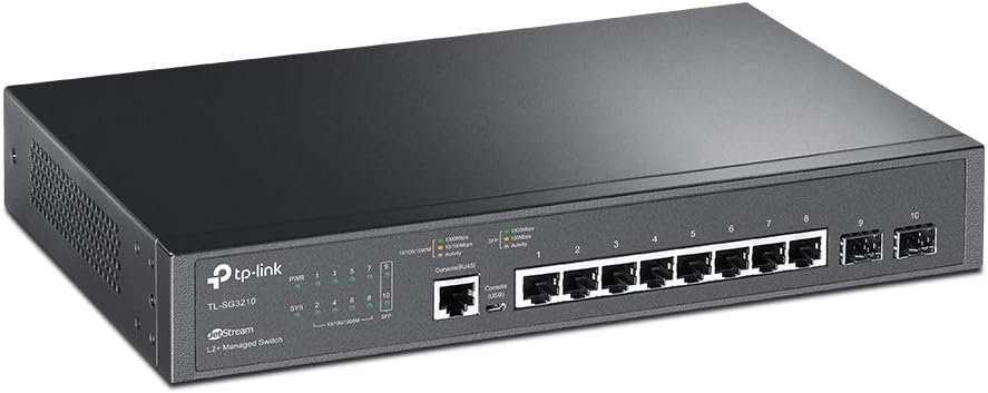 8 Port Gigabit Switch with 2 SFP Slots A154681