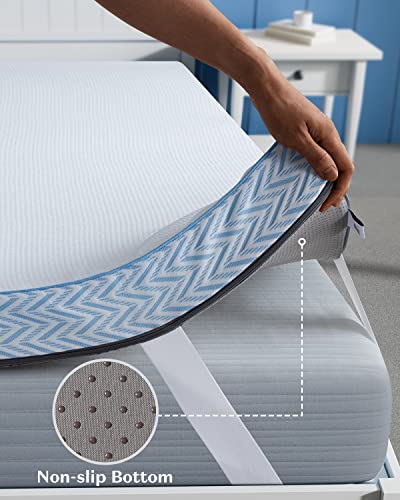 Firm 3 Inch Memory Foam Mattress Topper Full Size S4882