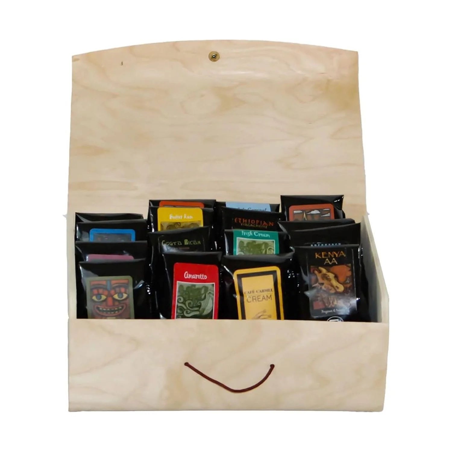12 One Samples Gourmet Coffee Gift Basket S1302