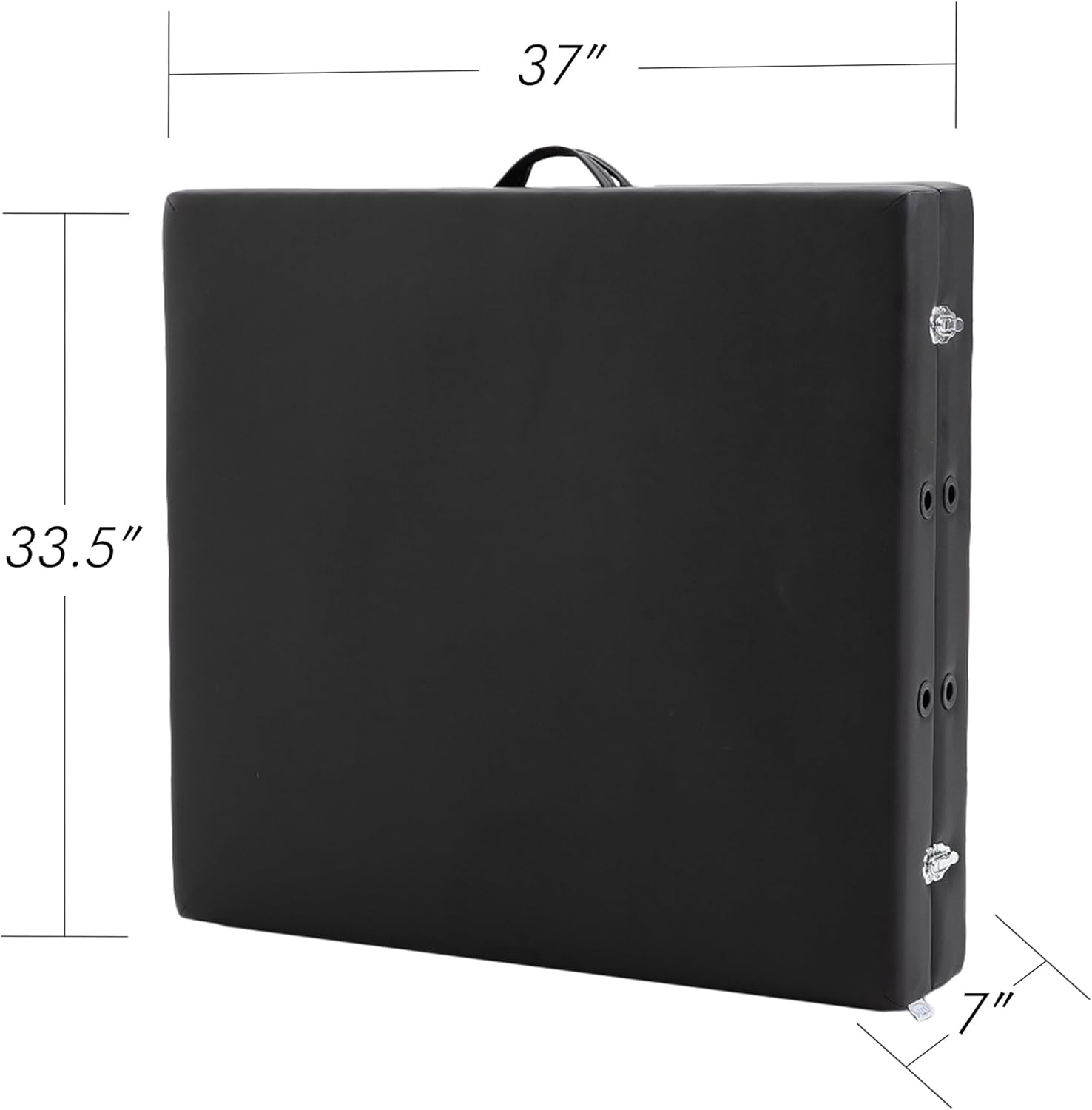Black Low-Level Massage Table K775