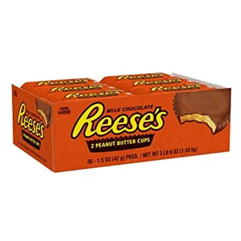 1.5 Ounce 36 Count Peanut Butter Cups S9214