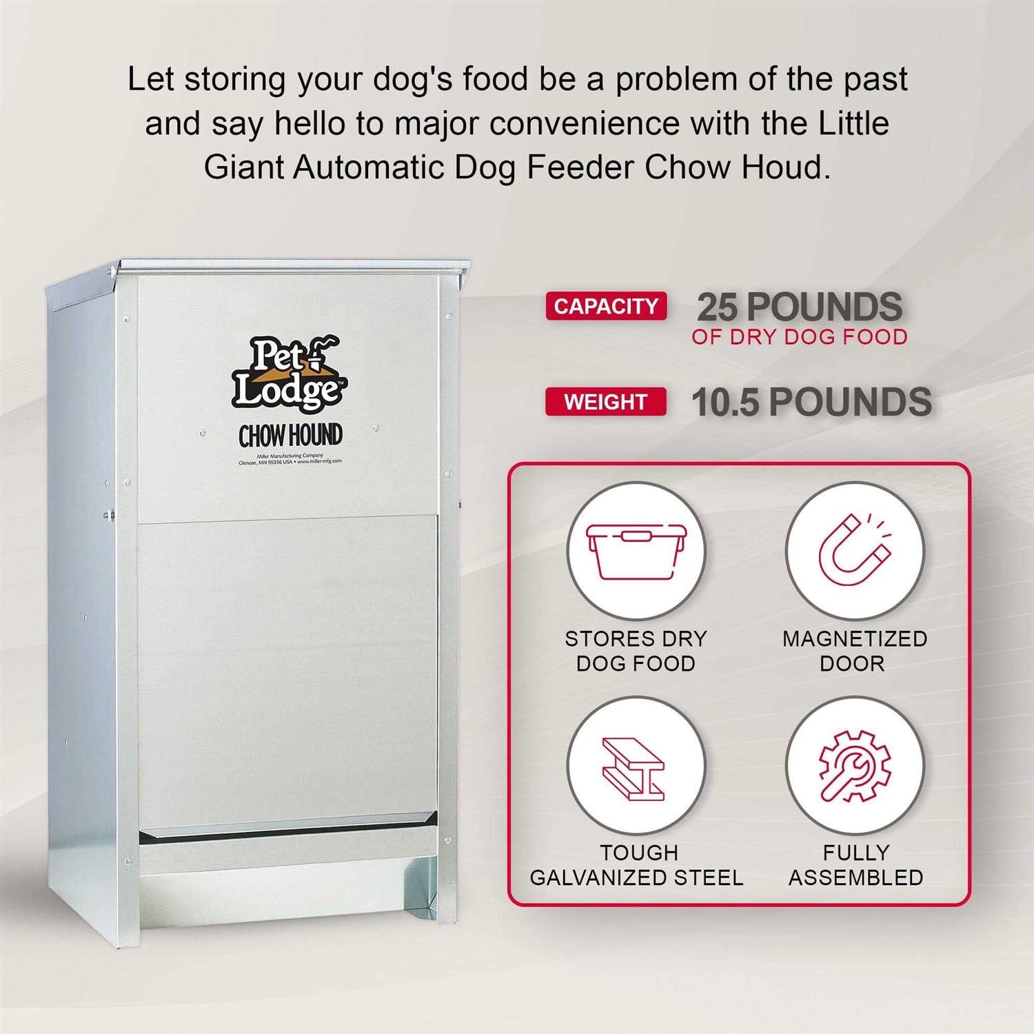 Pet Lodge Chow Hound Dog Feeder C766570