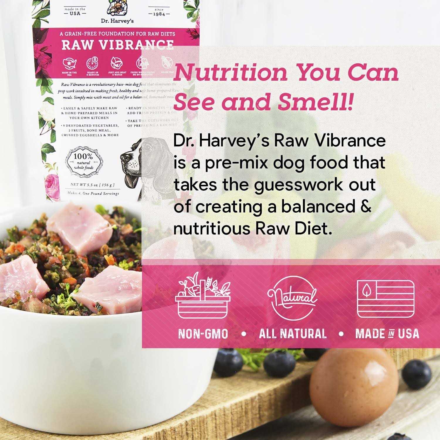 Raw Vibrance Dog Food T64327