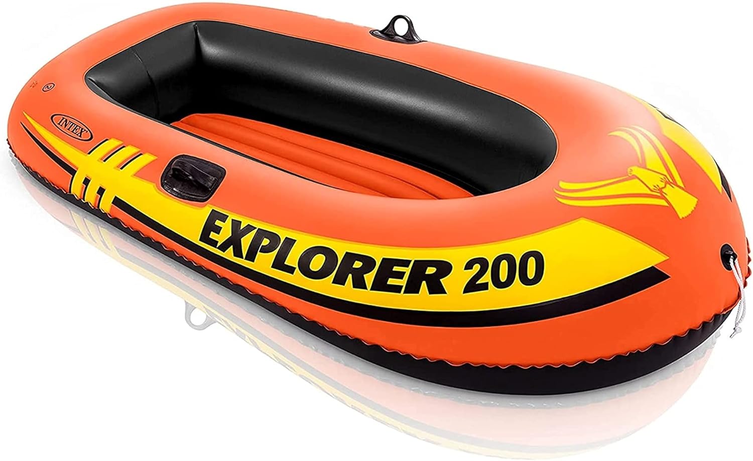 2 Person Inflatable Fishing Boat with Oars Pump G878757