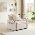 3-in-1 Convertible Pull Out Sleeper Chair Bed with Multi-Pockets B888